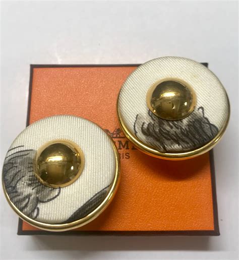 authentic hermes earrings for sale.